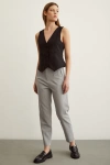 Skinny Kumaş Pantolon Gri