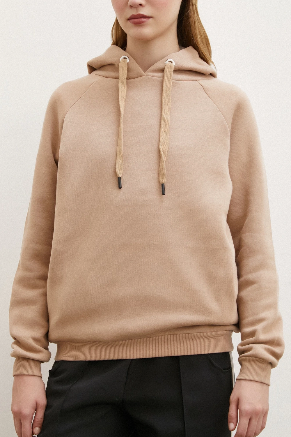 Kapşonlu Sweatshirt Kahve