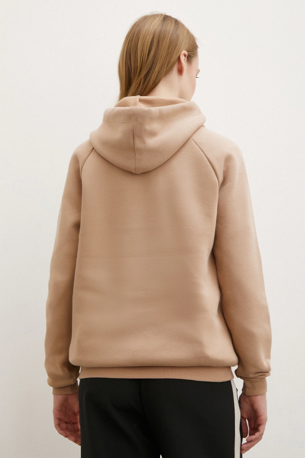 Kapşonlu Sweatshirt Kahve