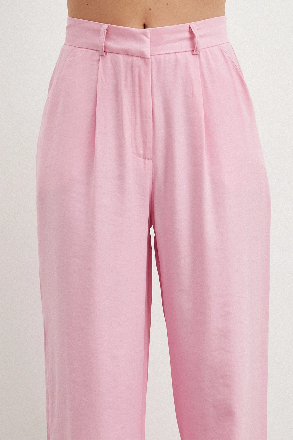 Modal Palazzo Pantolon Pembe