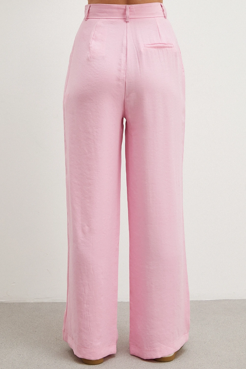 Modal Palazzo Pantolon Pembe