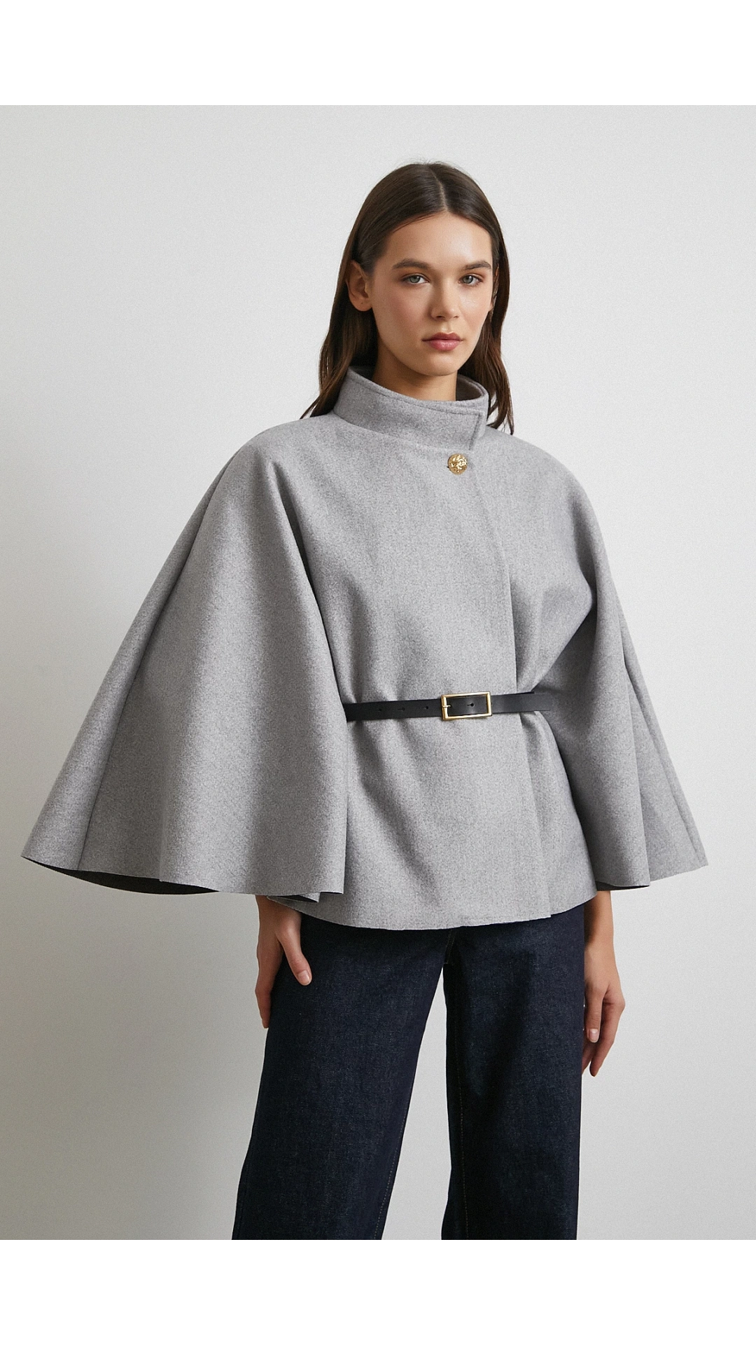 Kemer Kaşe Panço Gri