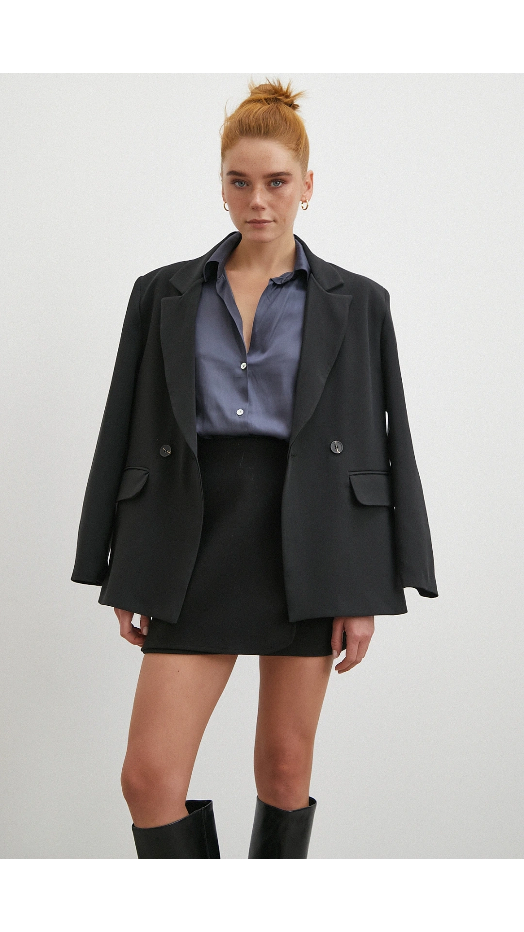 Diagonal Desen Gömlek Antirasit