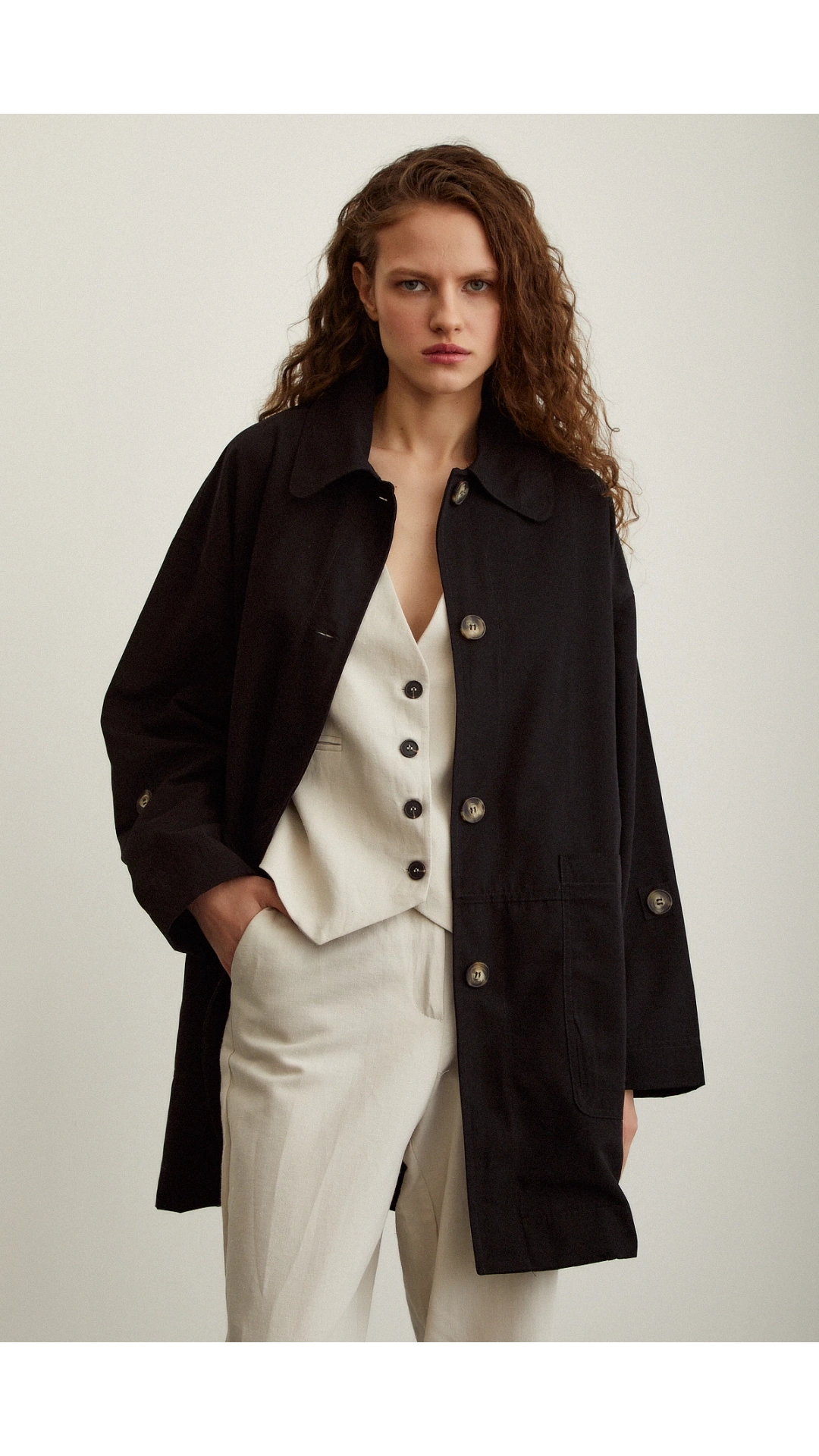 Torba Cepli Trençkot Siyah