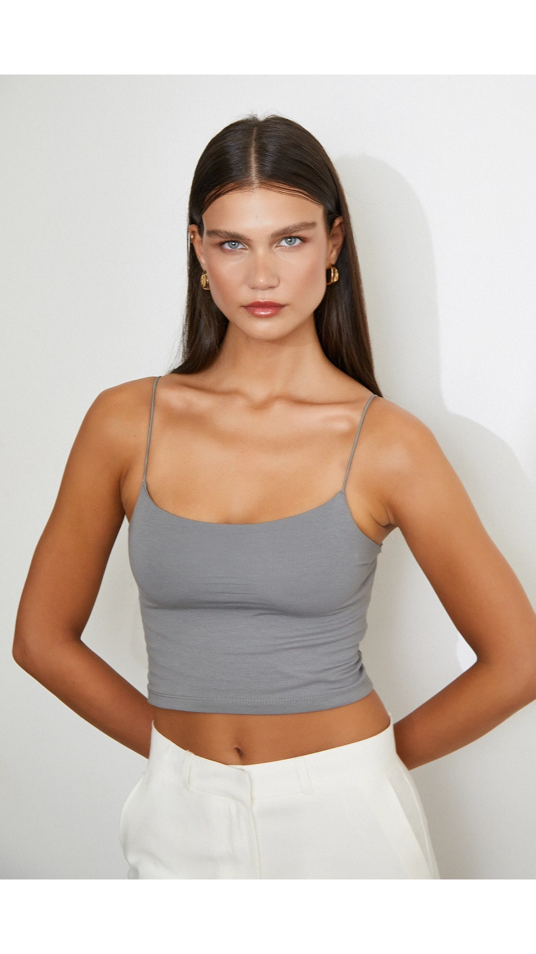 Lastik Askılı Top Gri