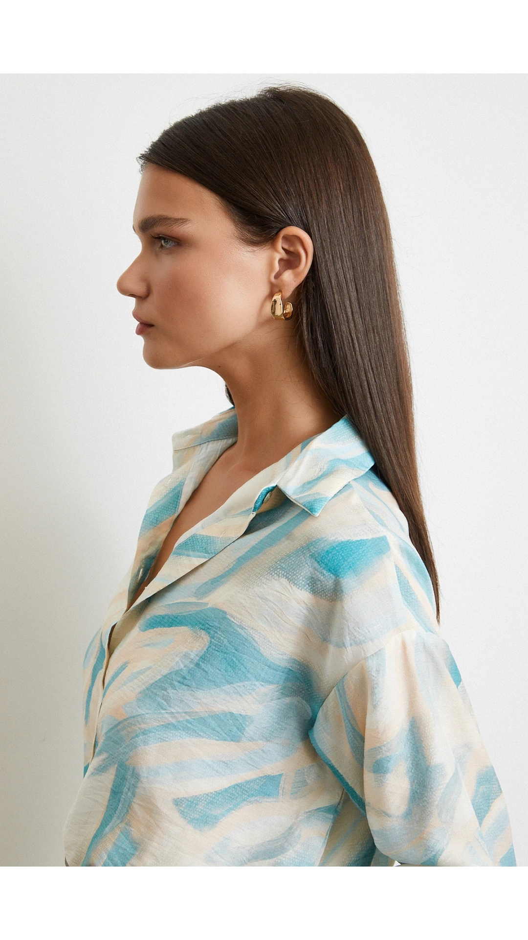 Deniz Esintisi Gömlek Turkuaz