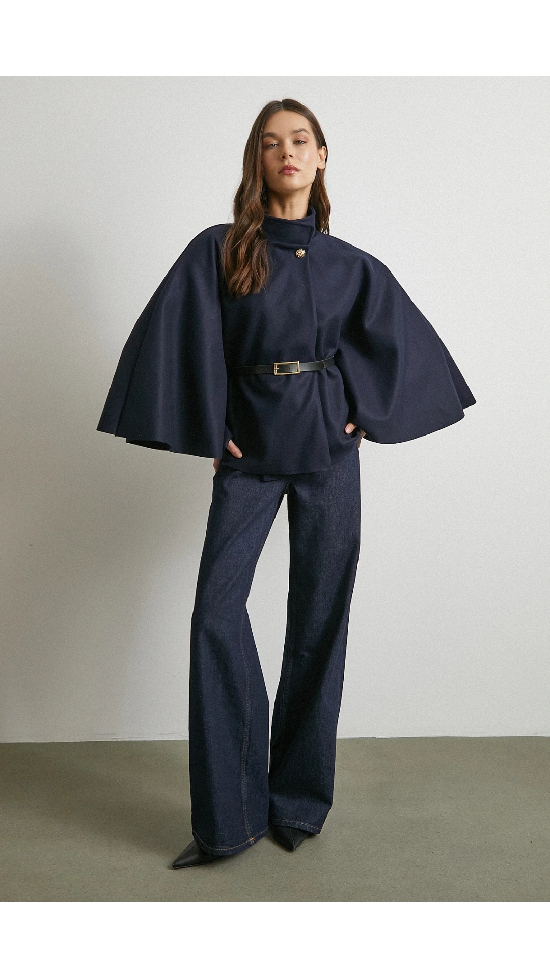 Kemer Kaşe Panço Lacivert