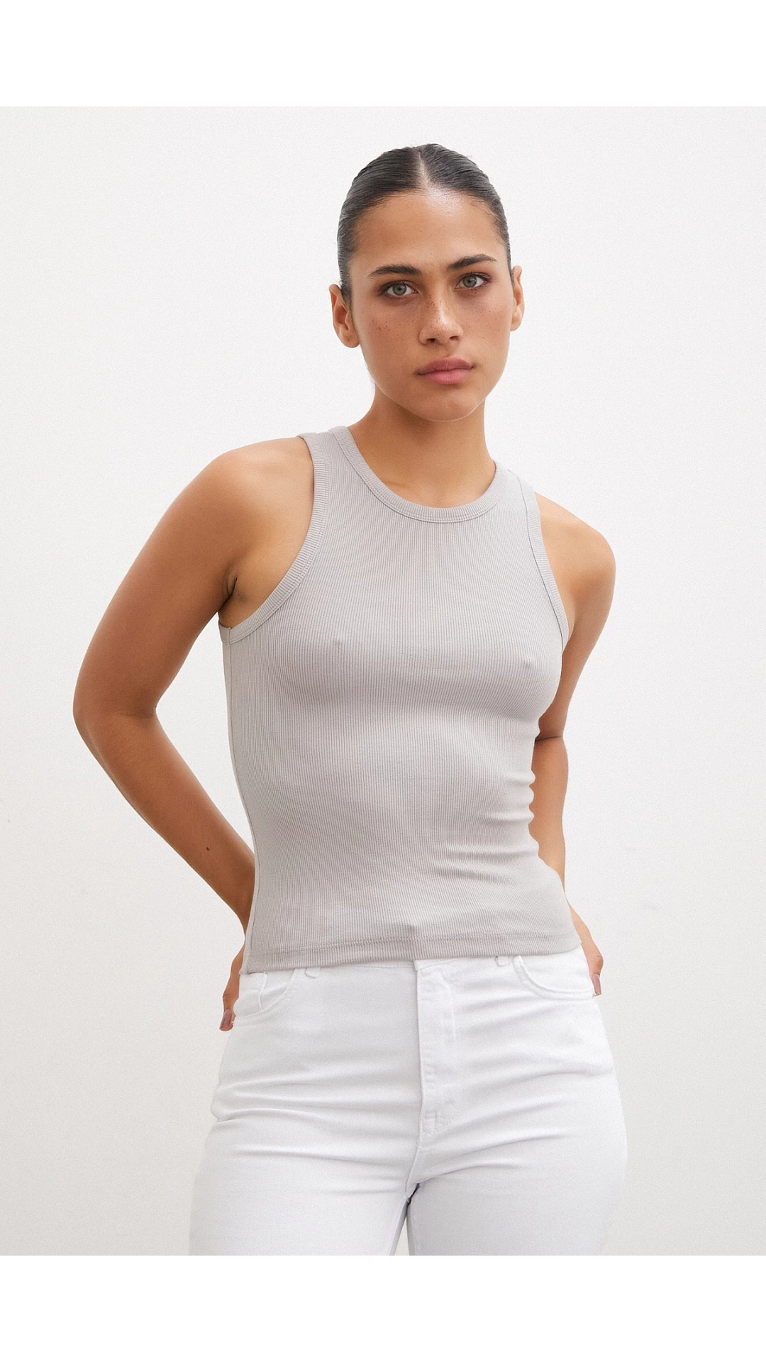 Bisiklet Yaka Top Taş