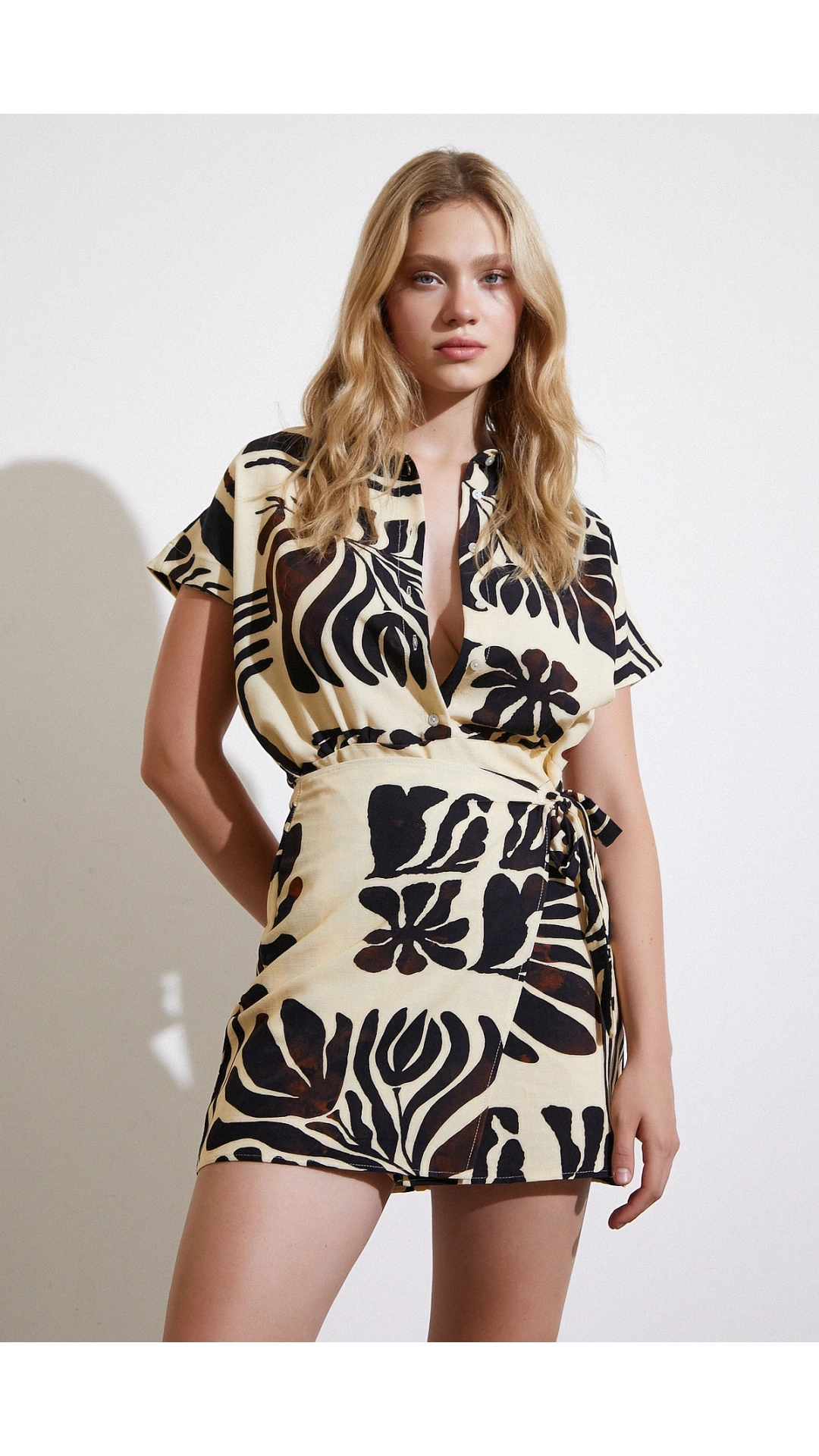 Anvelop Detaylı  Elbise Siyah