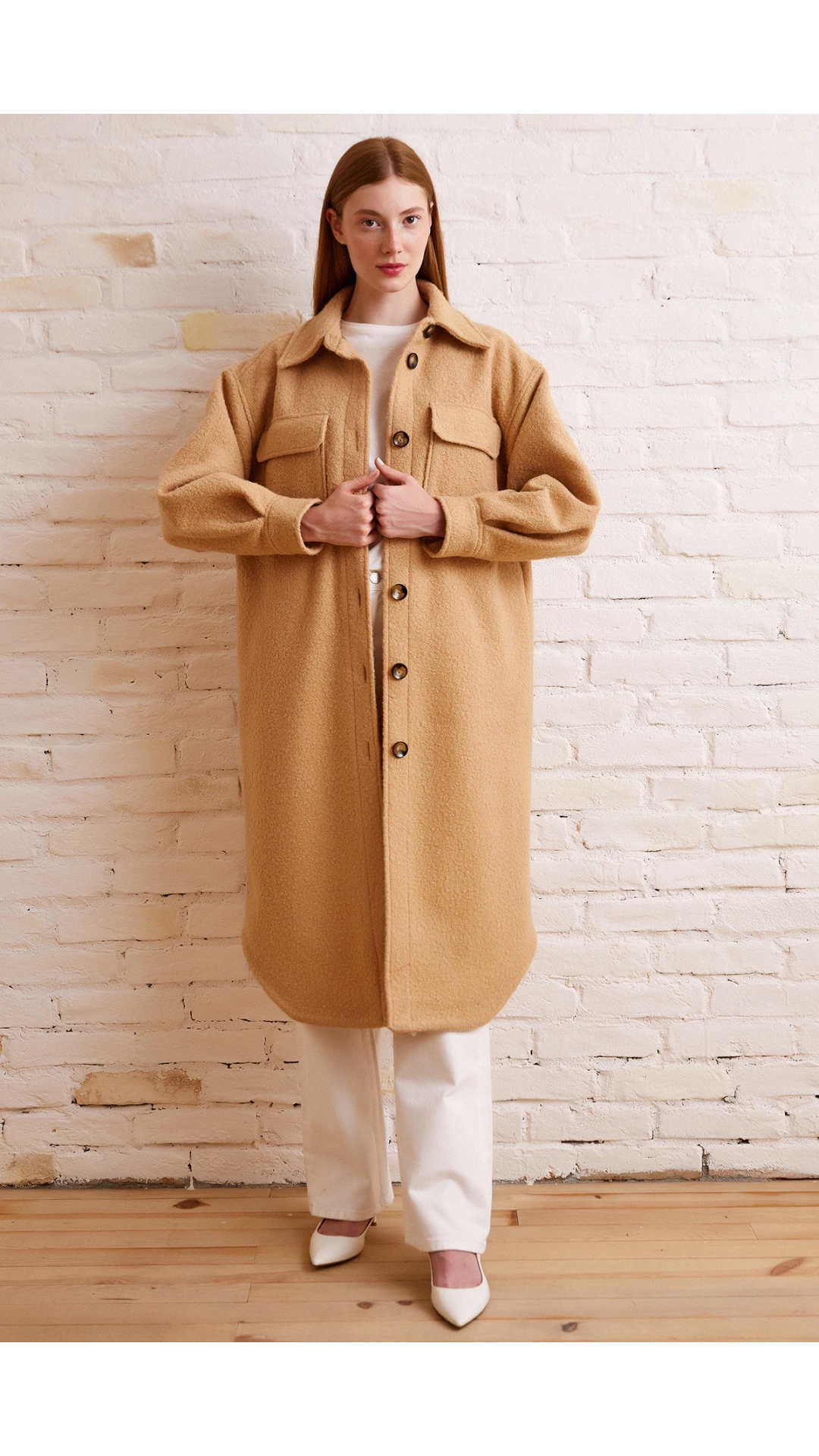 Uzun Bürümcük Kaban Bej