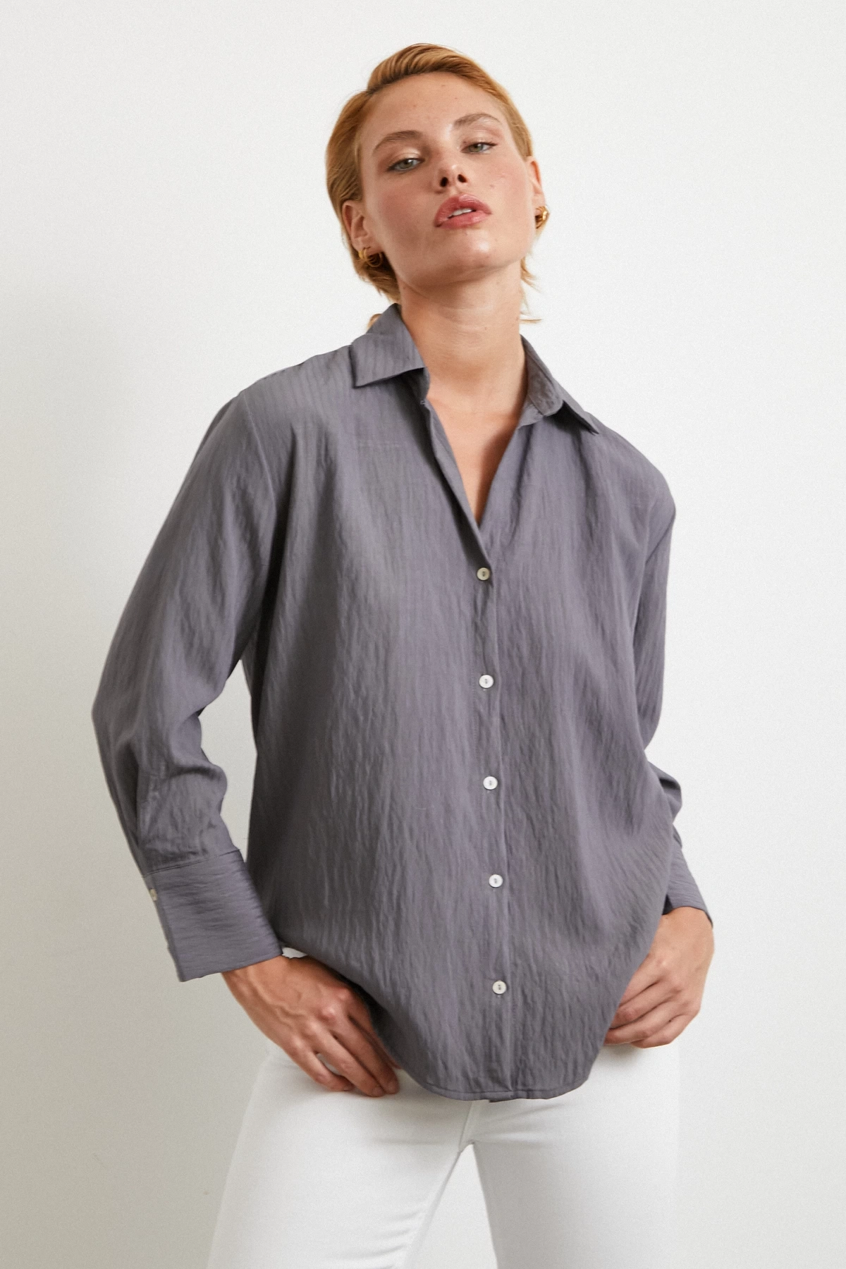 Paralel Çizgili Gömlek Antirasit