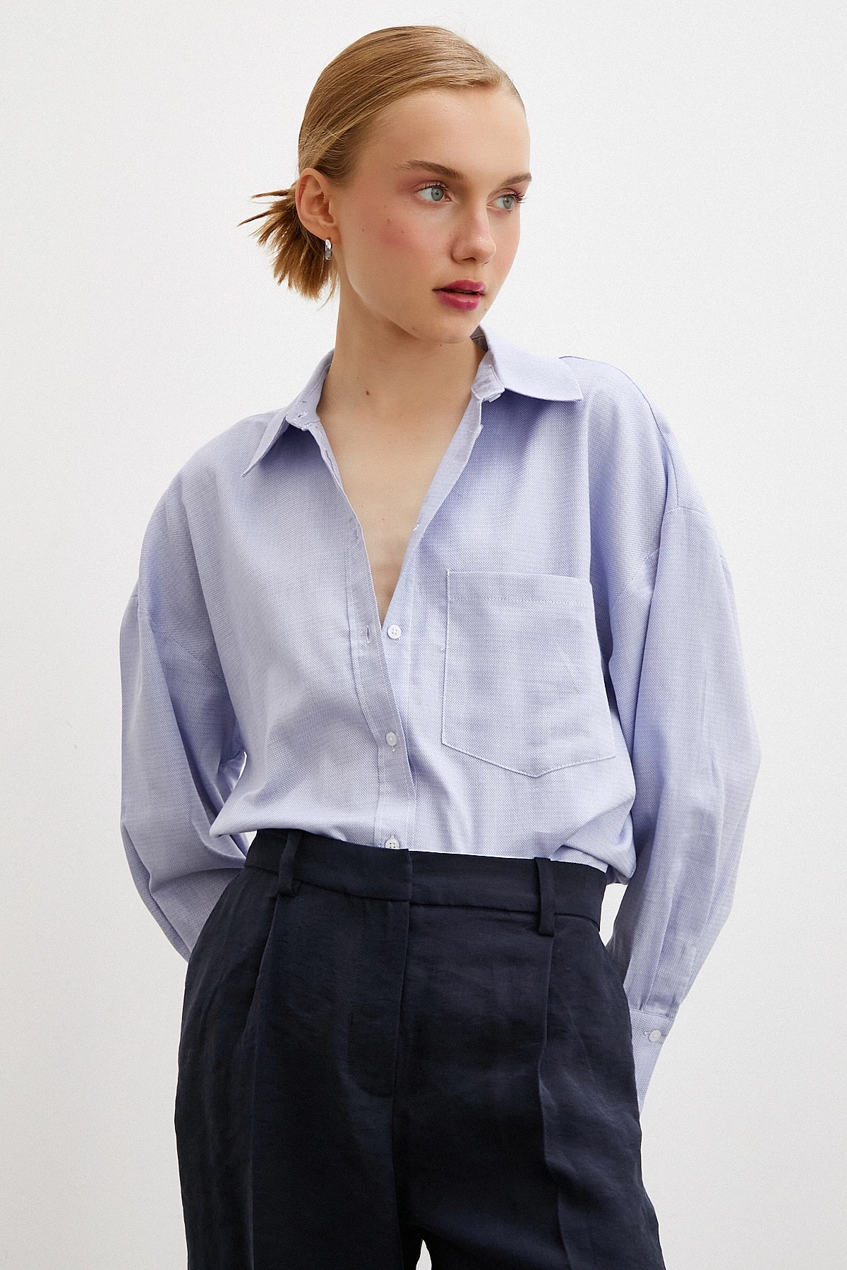 Klasik Gömlek Mavi