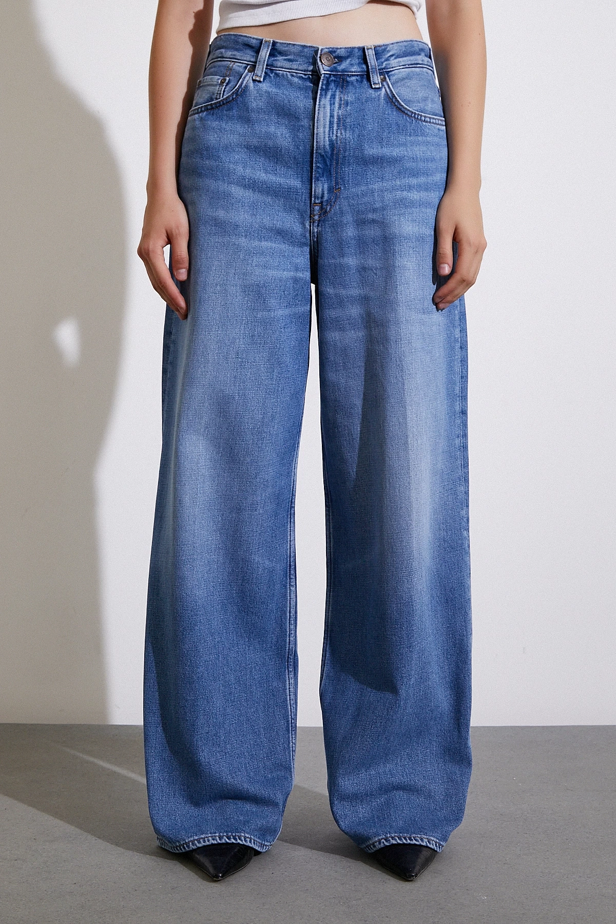 Yüksel Bel Baggay Jean Mavi