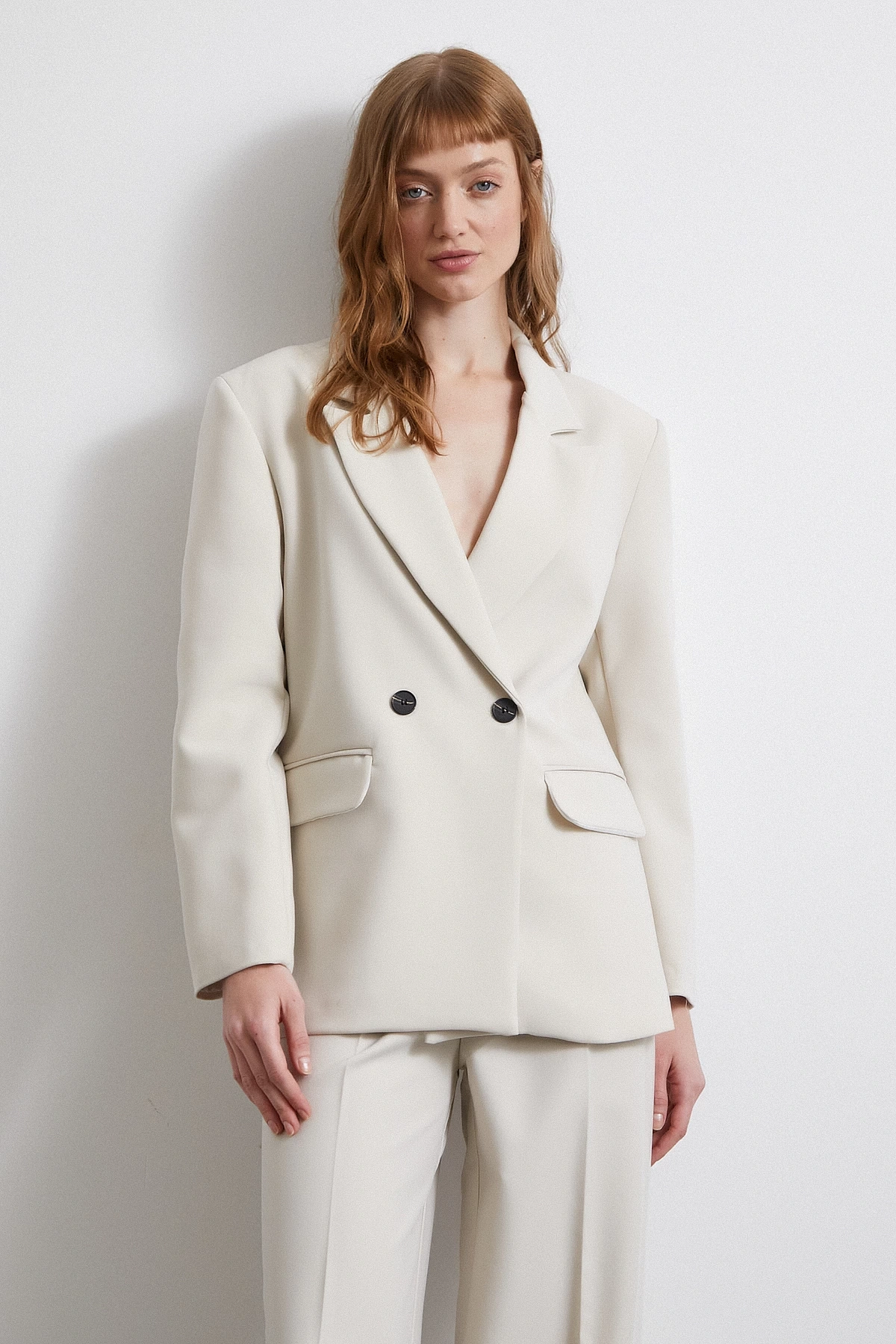 Klasik Poliviskon Ceket Kemik