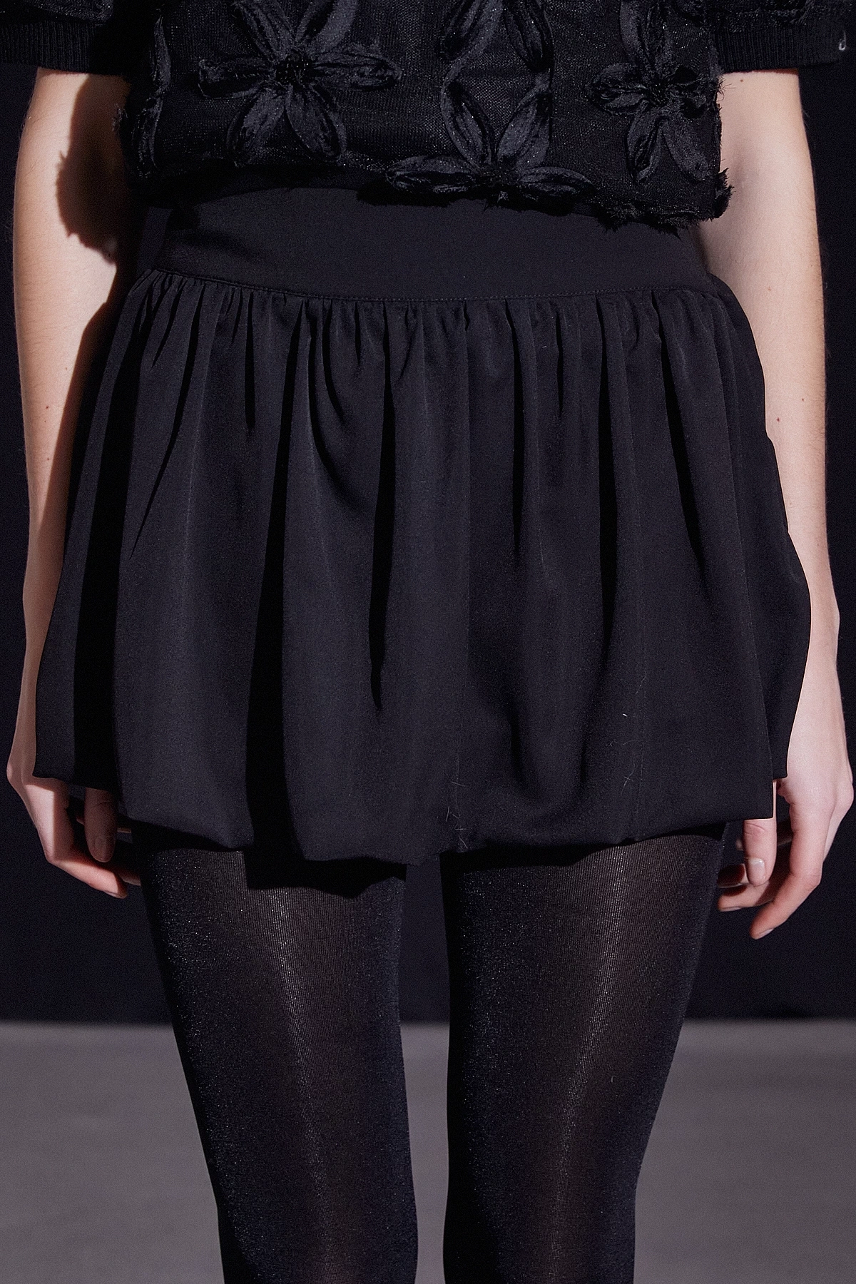 Mini Balon Etek Siyah