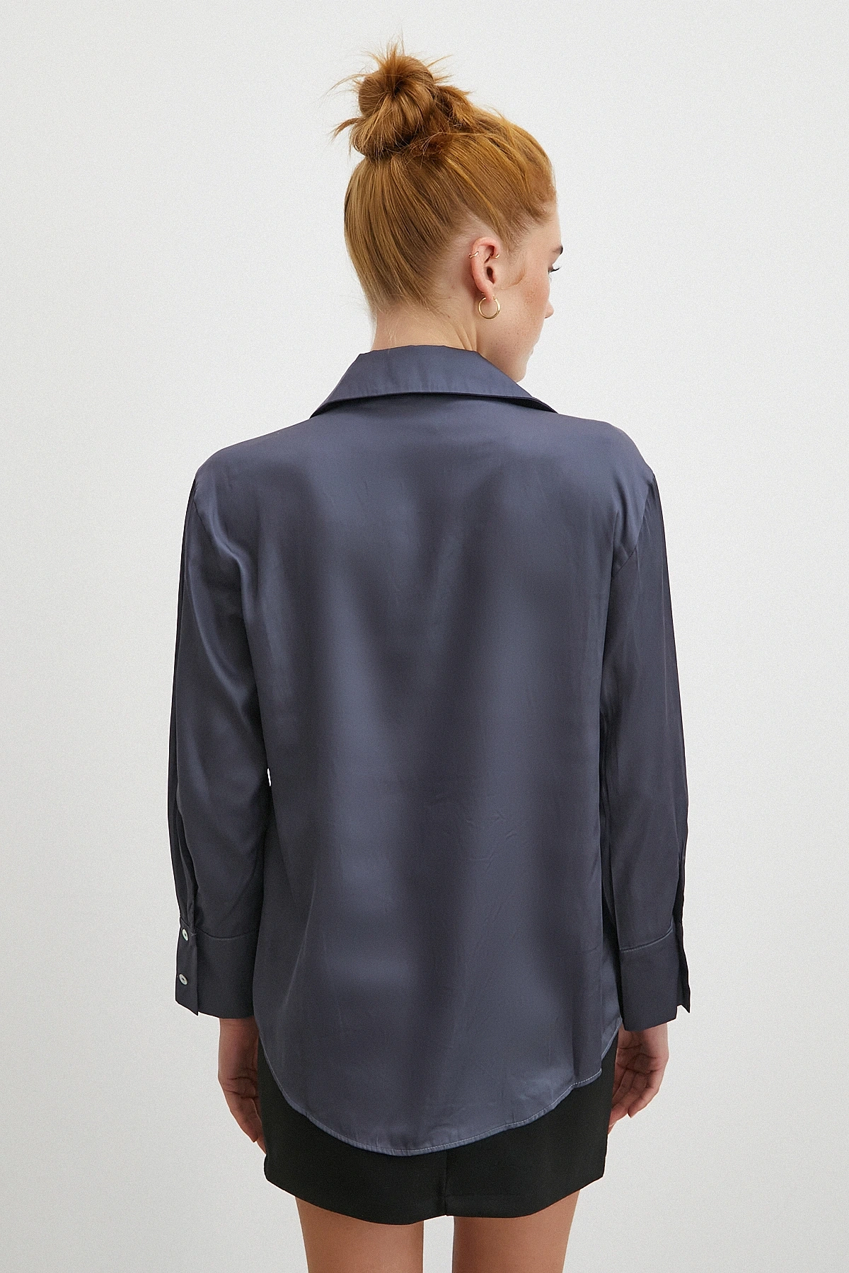 Diagonal Desen Gömlek Antirasit