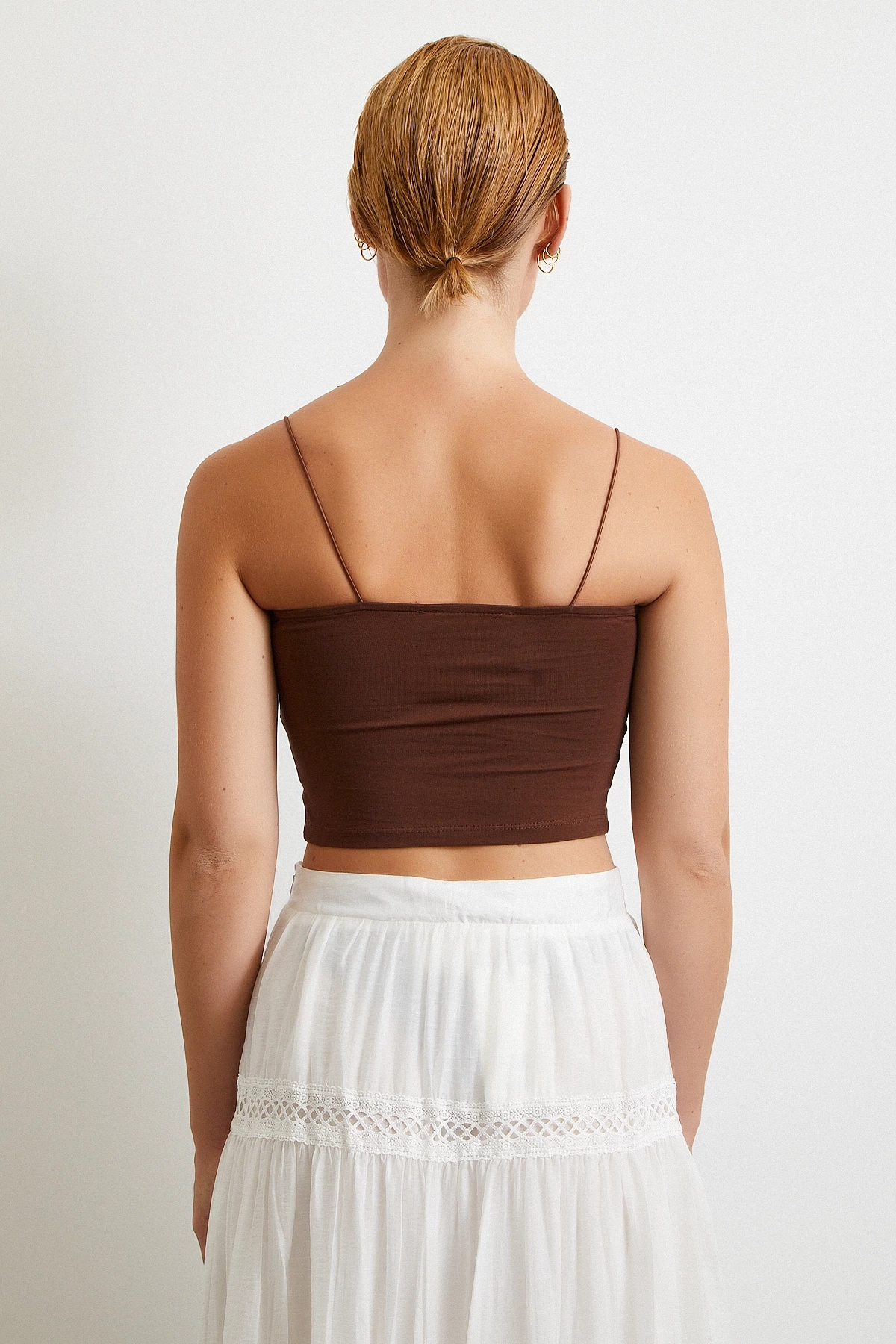 Lastik Askılı Top Kahve