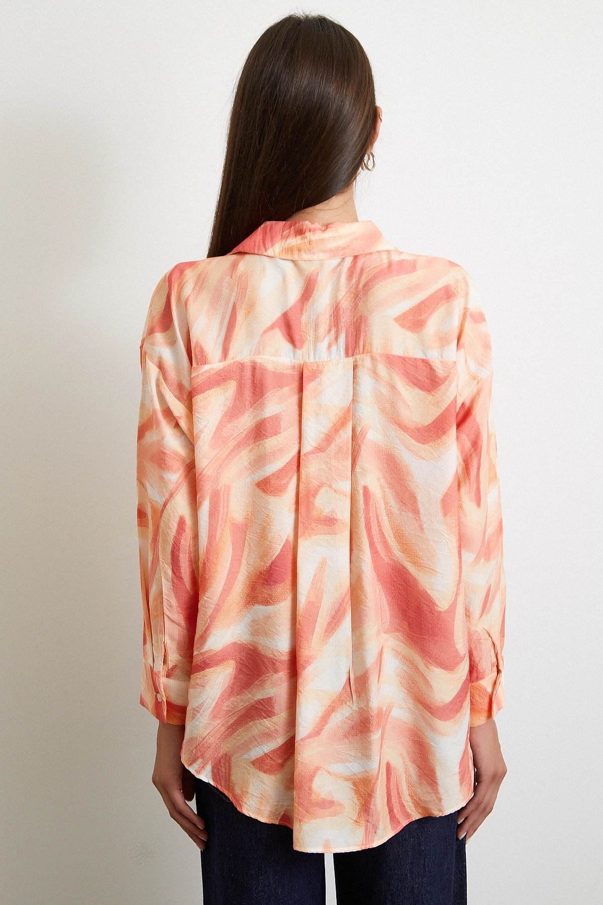 Deniz Esintisi Gömlek Oranj