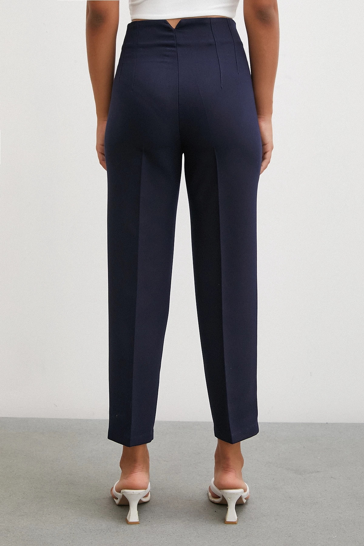 Skinny Kumaş Pantolon Lacivert