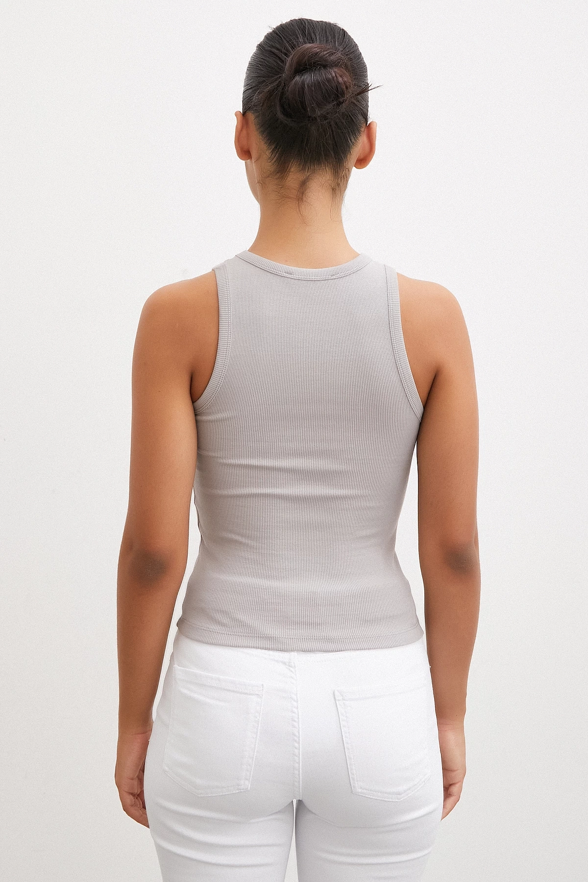 Bisiklet Yaka Top Taş