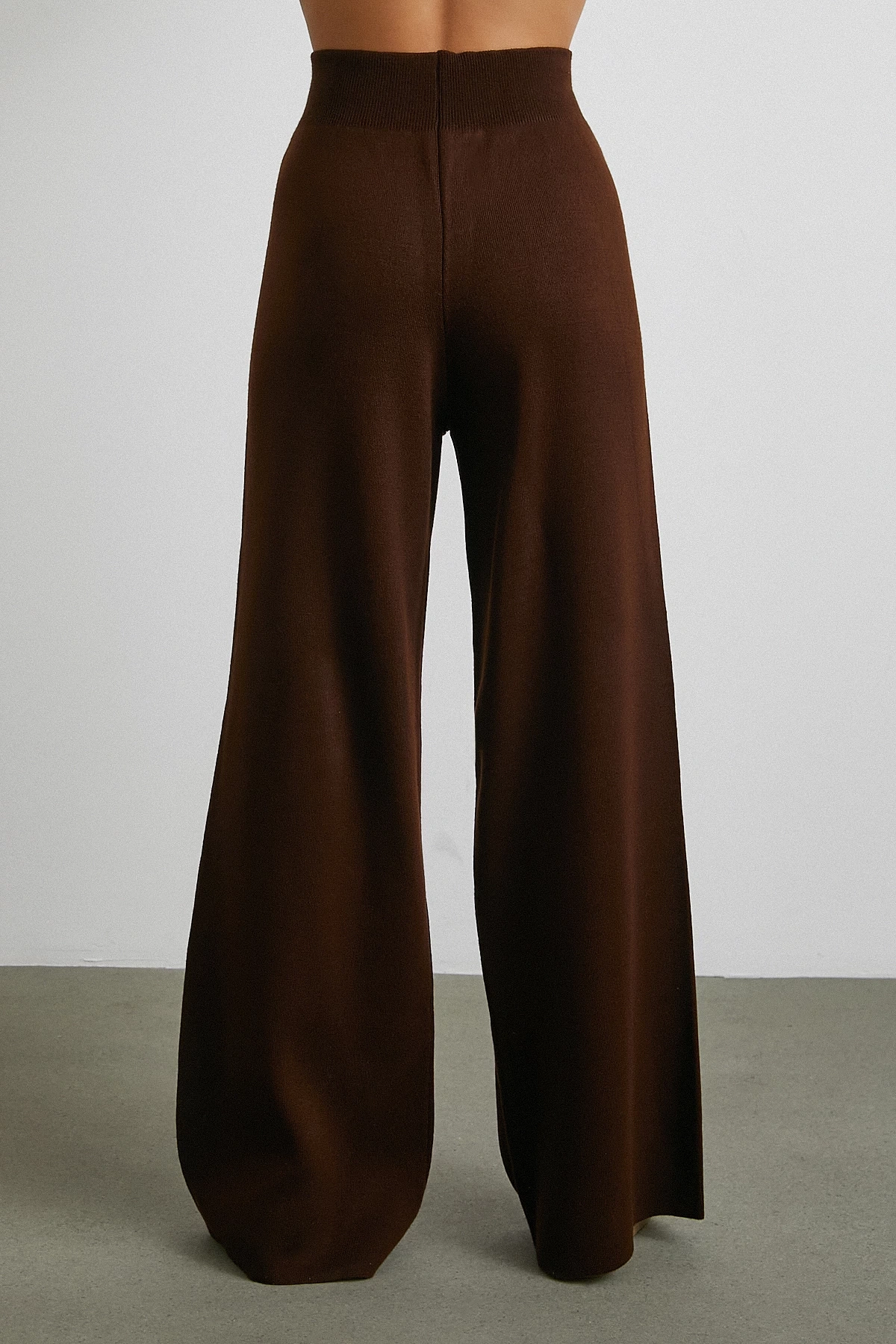 Çift Fermuarlı Hırka Takım Kahve