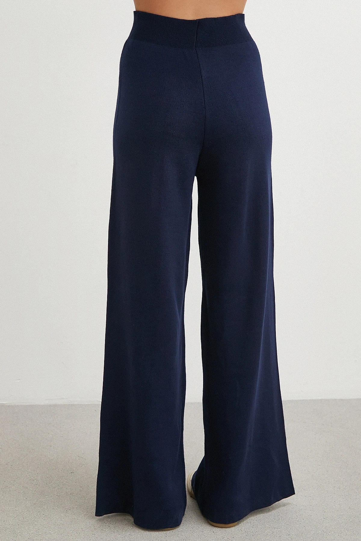 Çift Fermuarlı Kapüşonlu Pantolonlu Takım Lacivert