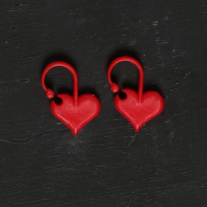 2 Adet Addi Kalp Şeklinde İlmek Belirleyici