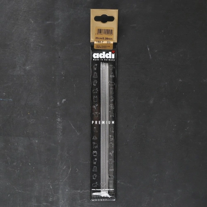 Addi 2,25mm 20cm Çelik Çorap Şişi - 150-7