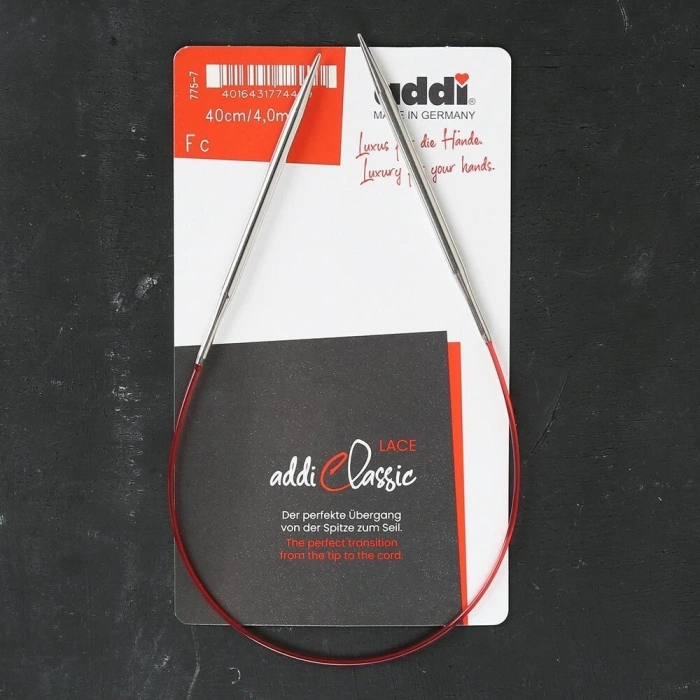 Addi 4mm 40cm Misinalı Dantel Şişi - 775-7