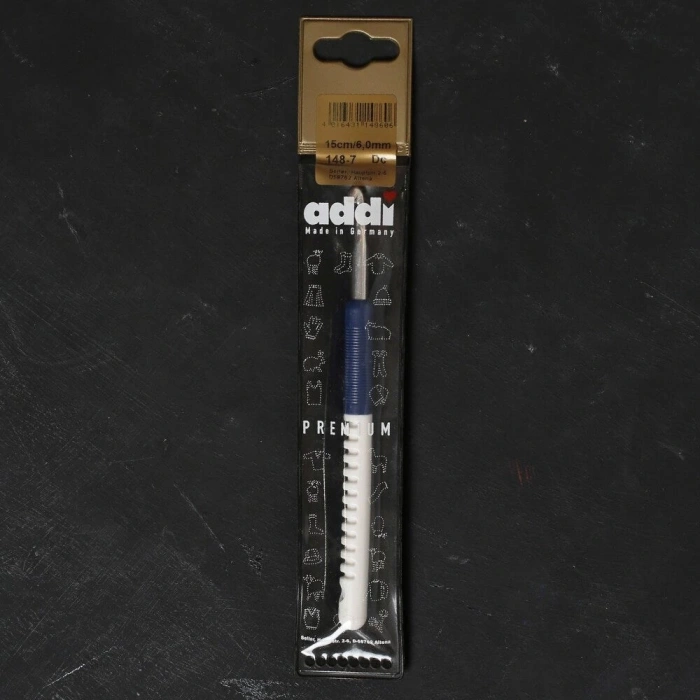 Addi 6 Mm 15 Cm Plastik Saplı Yün Tığ - 148-7