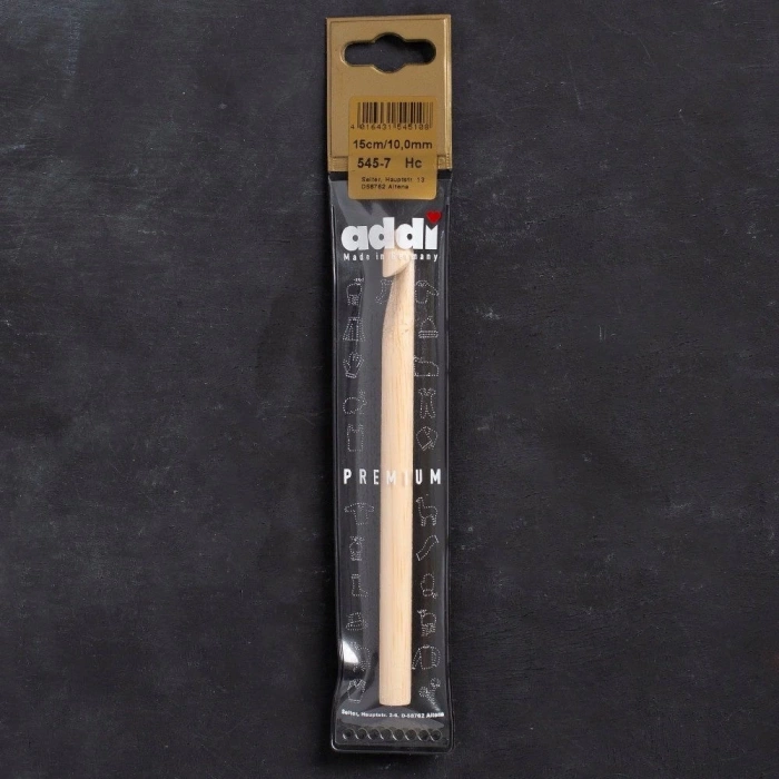 Addi Bambus 10mm 15cm Bambu Yün Tığ - 545-7