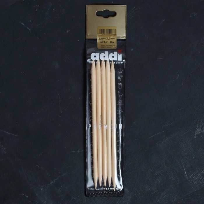 Addi Bambus 7 Mm 20 Cm Bambu Çorap Şişi - 501-7