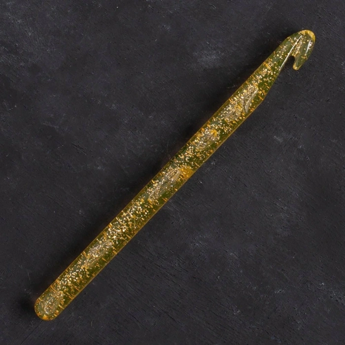 Addi Champagner 10mm 15cm Plastik Simli Yün Tığ -