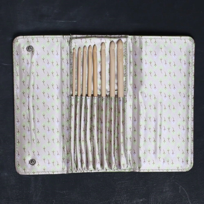 Addi Click 15 Cm Bambu Değiştirilebilir Misinalı Tunus Tığ Uç Seti