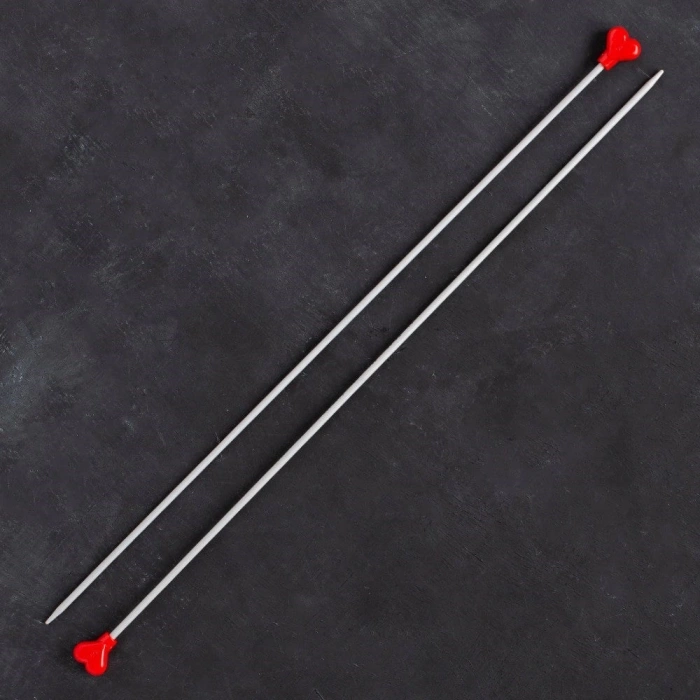 Addi Kalpli 3mm 35cm Klasik Alüminyum Örgü Şişi -