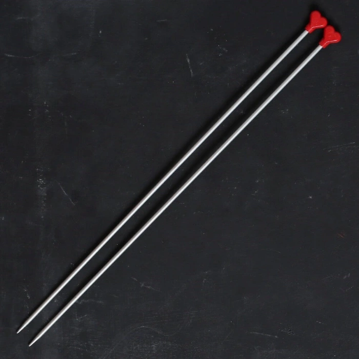 ADDI KALPLİ 4MM 40CM KLASİK ALÜMİNYUM ÖRGÜ ŞİŞİ -