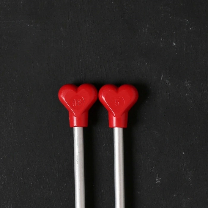 ADDI KALPLİ 5MM 40CM KLASİK ALÜMİNYUM ÖRGÜ ŞİŞİ -