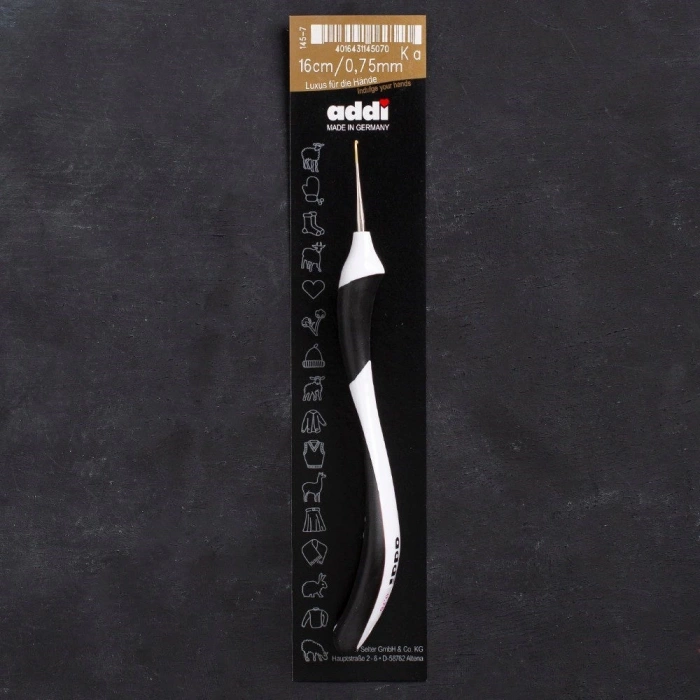 Addi Swing Mini No:17 0,75mm 16cm Ergonomik Dantel Tığ