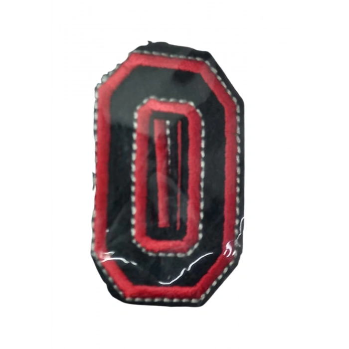 Aplike Ütü İle Yapışan 0 Rakamı Arma 4x5 cm