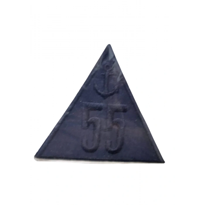 Aplike Ütü İle Yapışan Üçgen Çapa 55 Arma 5x4 cm