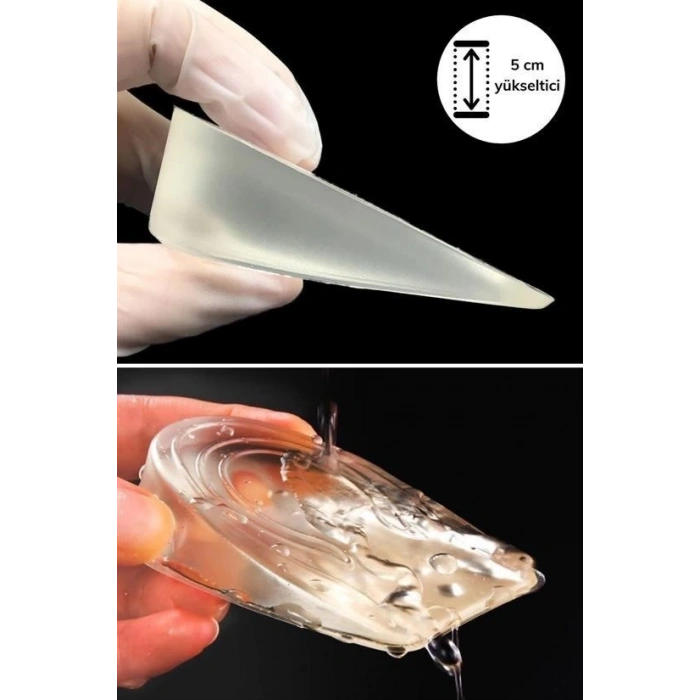 BUFFER® 10 adet Ayakkabı Boy Uzatıcı Anatomik Ortapedik Silikon Tabanlık