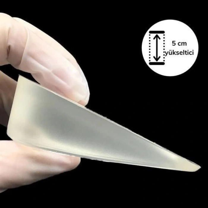 BUFFER® 10 adet Ayakkabı Boy Uzatıcı Anatomik Ortapedik Silikon Tabanlık