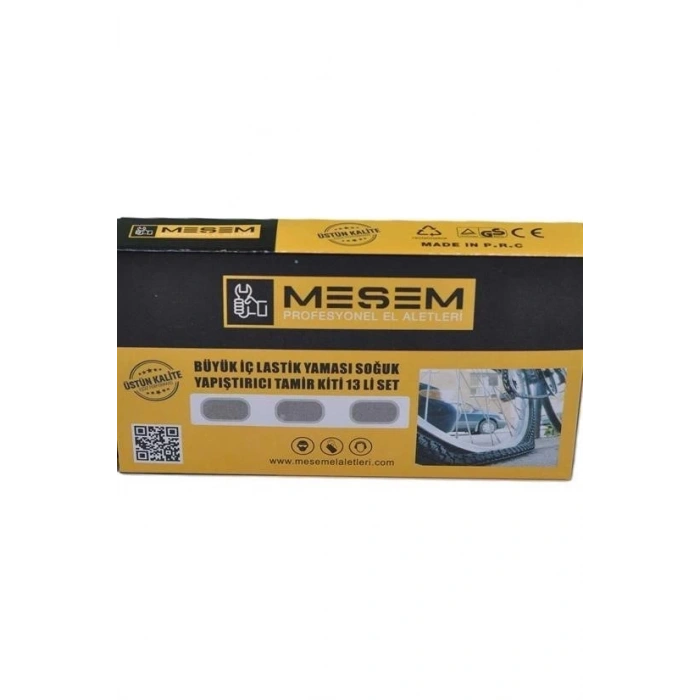 BUFFER® 13lü Bisiklet Motorsiklet İç Lastik Yaması Soğuk Yapıştırıcılı