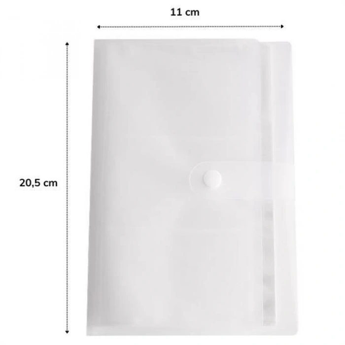 BUFFER® Albüm Şeklinde Aksesuar, Takı Saklama Poşetleri Kolye, Küpe, Bileklik Organizeri