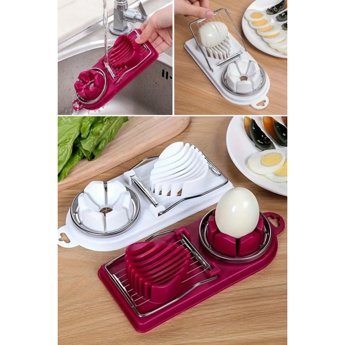 BUFFER® Çok Fonksiyonlu Eşit Yumurta ,Meyve Dilimleyici Kesici Aparat