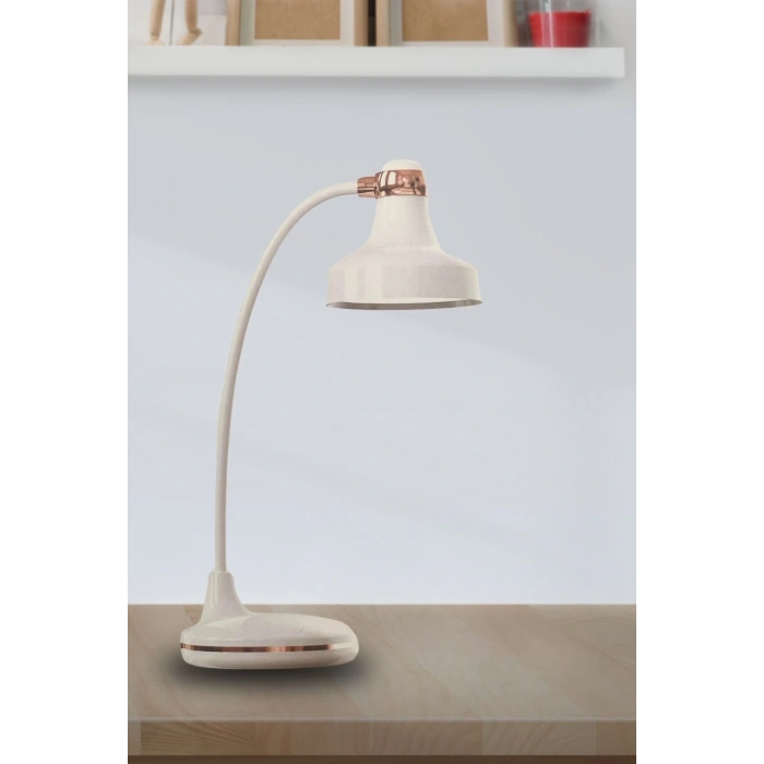 BUFFER® Dokunmatik 3 Farklı LED Işıklı Çalışma Masası Üstü Lamba