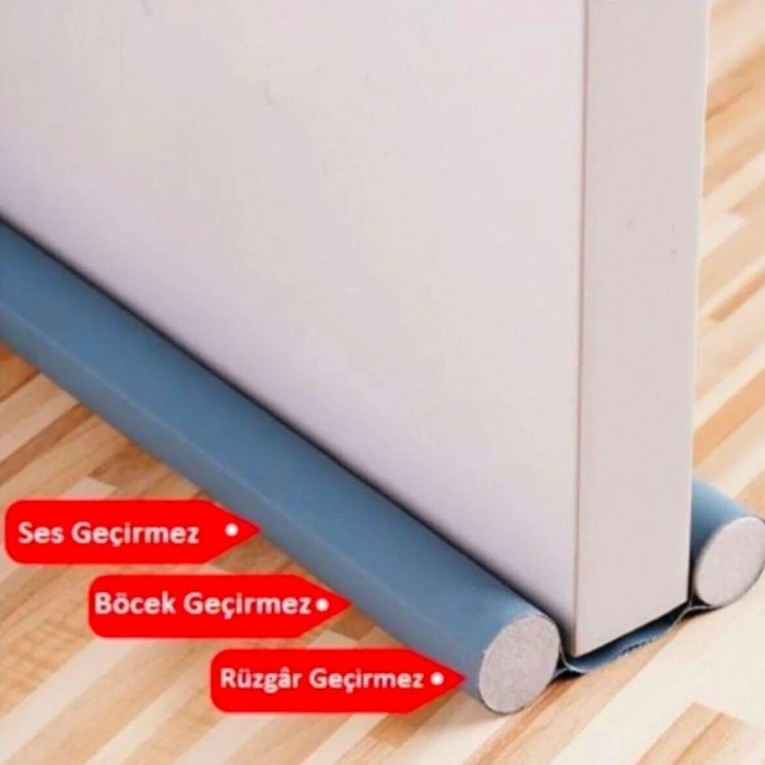 BUFFER® Kapı Altı Rüzgar ve Toz Önleyici Isı Koruyucu İzolatör Boyu Ayarlanabilir Model