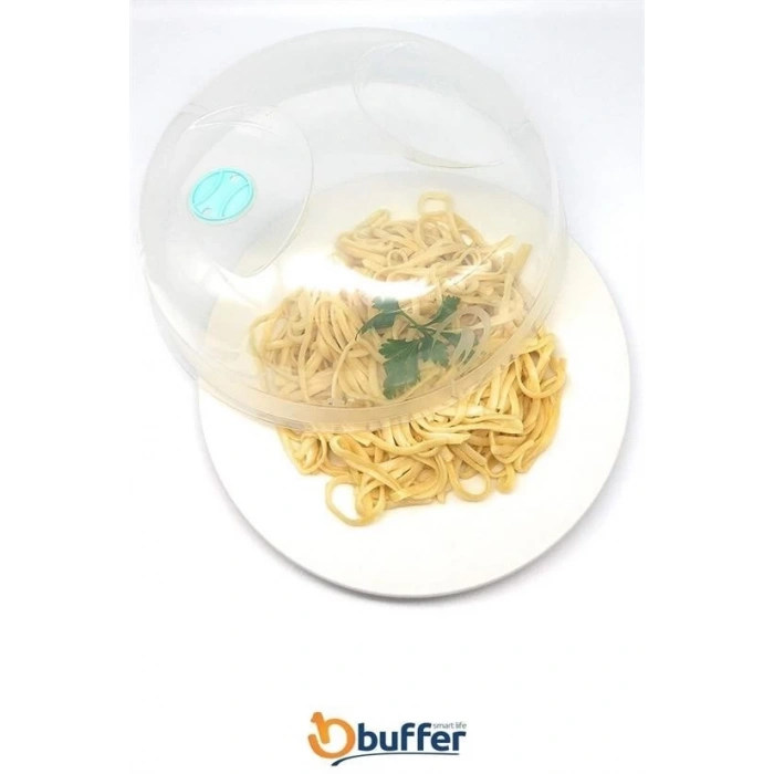 BUFFER® Mikrodalga Fırın Koruyucu Sızdırmaz Gıda Koruyucu Dayanıklı Yiyecek Isıtma Kapağı