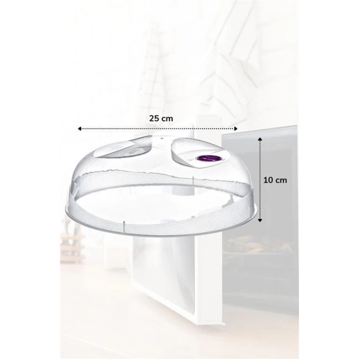 BUFFER® Mikrodalga Fırın Koruyucu Sızdırmaz Gıda Koruyucu Dayanıklı Yiyecek Isıtma Kapağı