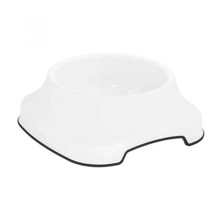 BUFFER® Silikon Kaydırmaz Taban Plastik Kedi ve Köpek Mama ve Su Kabı 2 L